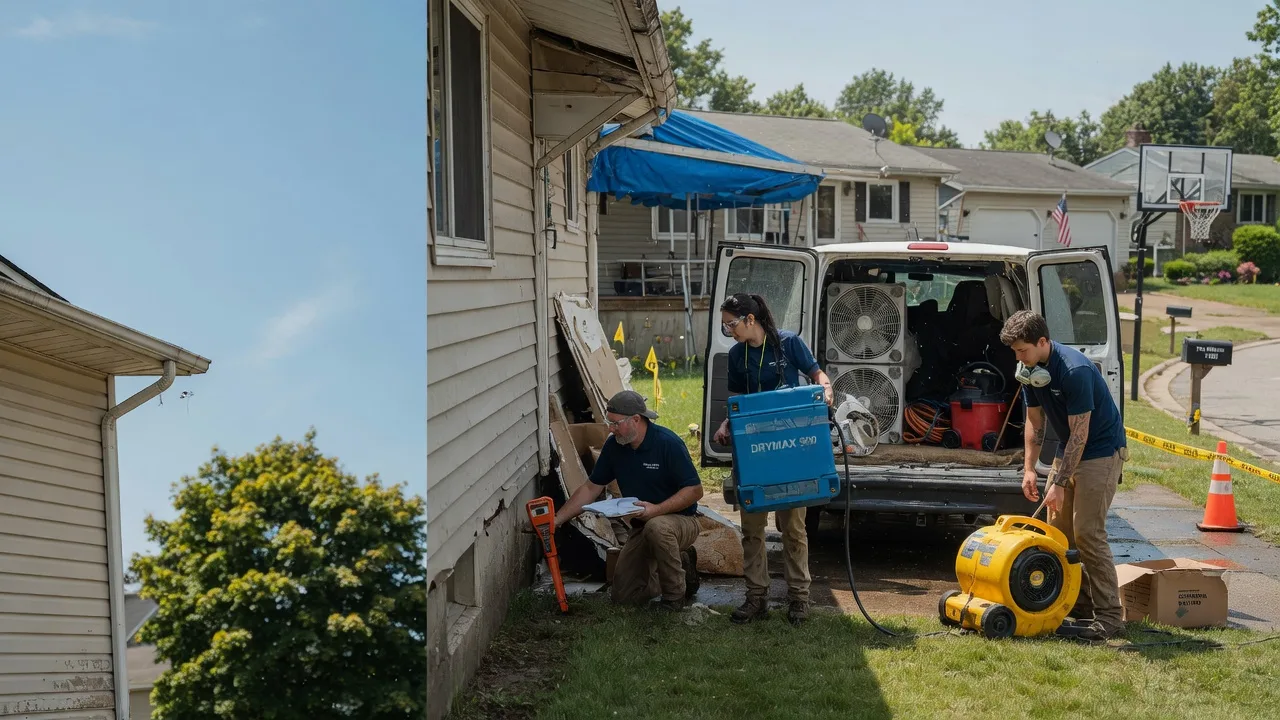 Ceiling Leak Cleanup in Venus, PA near me